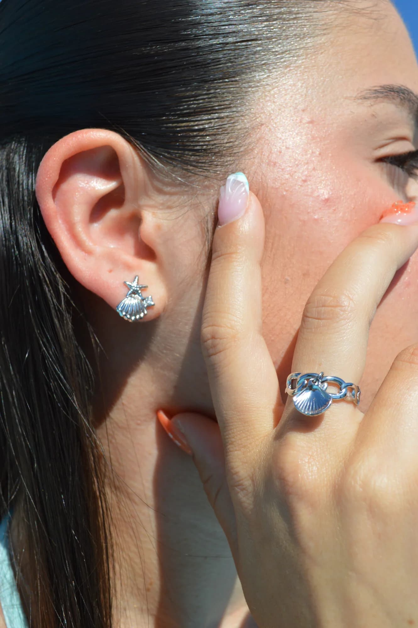 Boucles d'oreilles Coralia